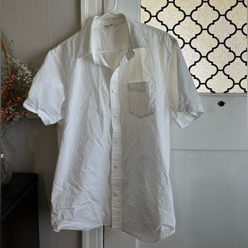 Alex Mill White Casual Button Down Shirt
